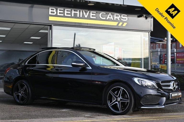 2014 64 MERCEDES-BENZ C-CLASS 2.1 C220 BLUETEC AMG LINE (PREMIUM) SALOON 4DR DIE