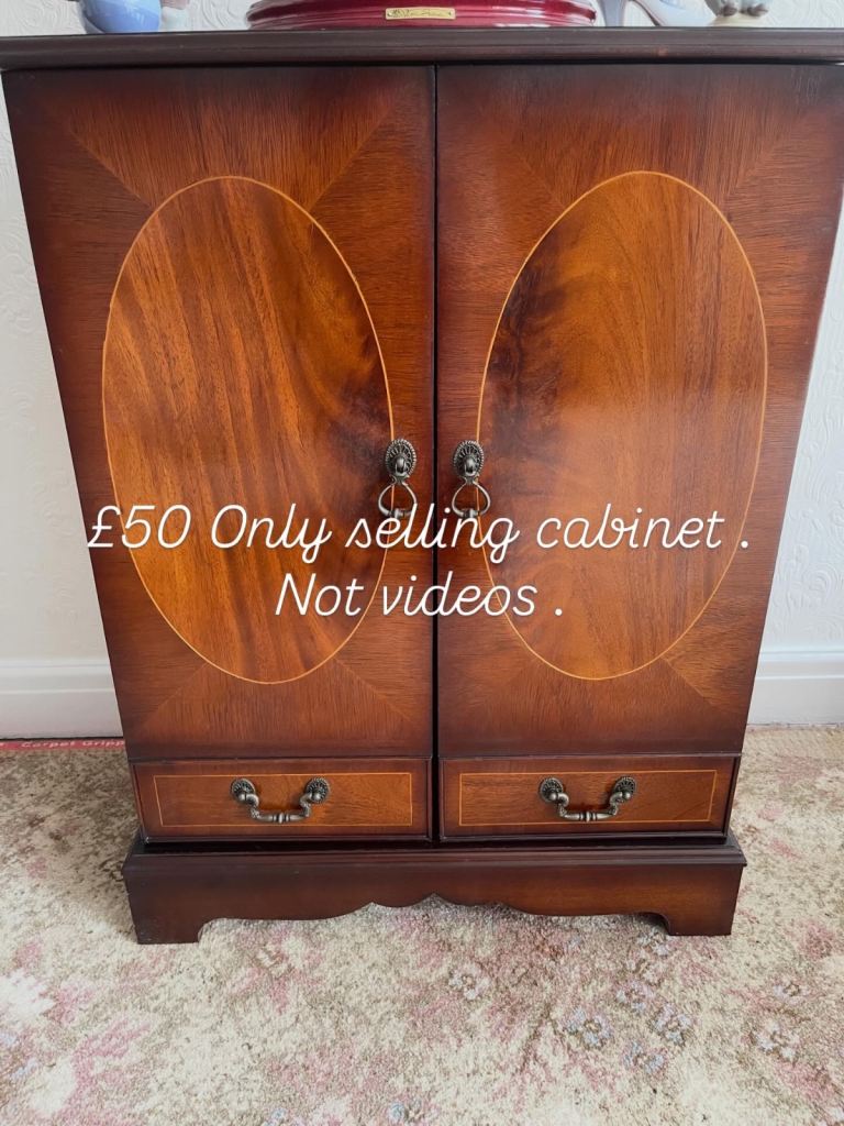Wooden Storage Cabinet with Drawers – Good Condition