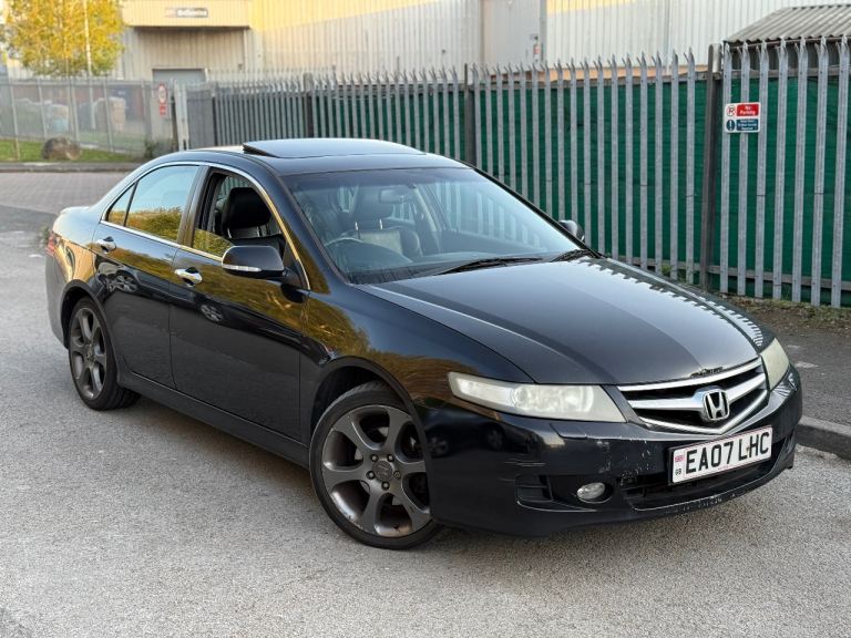 2007 Honda Accord 2.2 i-CTDI Executive 4dr Saloon Black - MOT March 27! Needs New Clutch.