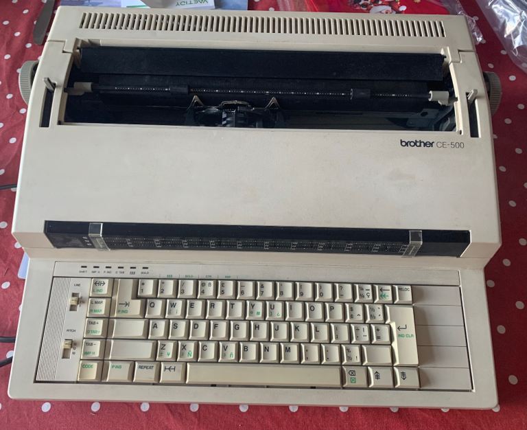Brother electric typewriter 