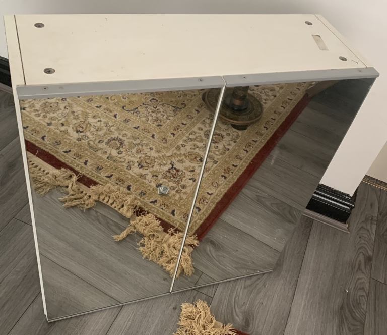 Bathroom mirror cupboard 