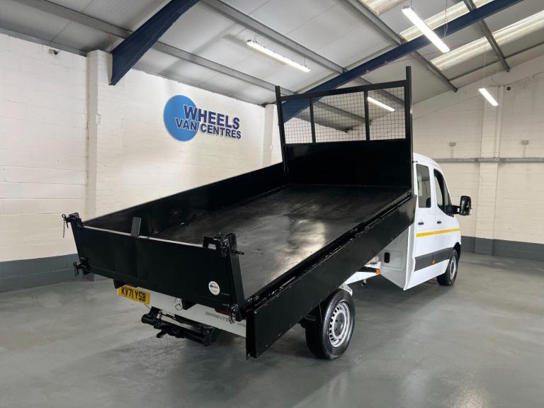 2021 Mercedes-Benz Sprinter 3.5t Progressive Crew Cab Tipper CHASSIS CAB DIESEL Manual