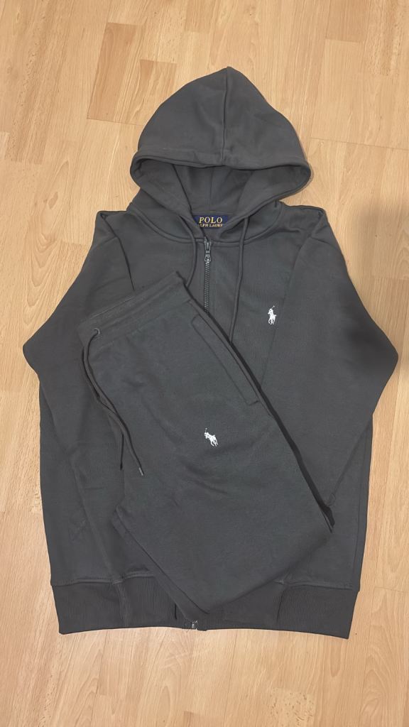 Ralph Lauren Dark Grey Tracksuit