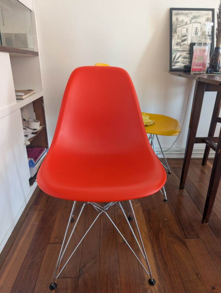 Original Red Vitra DSR chair 
