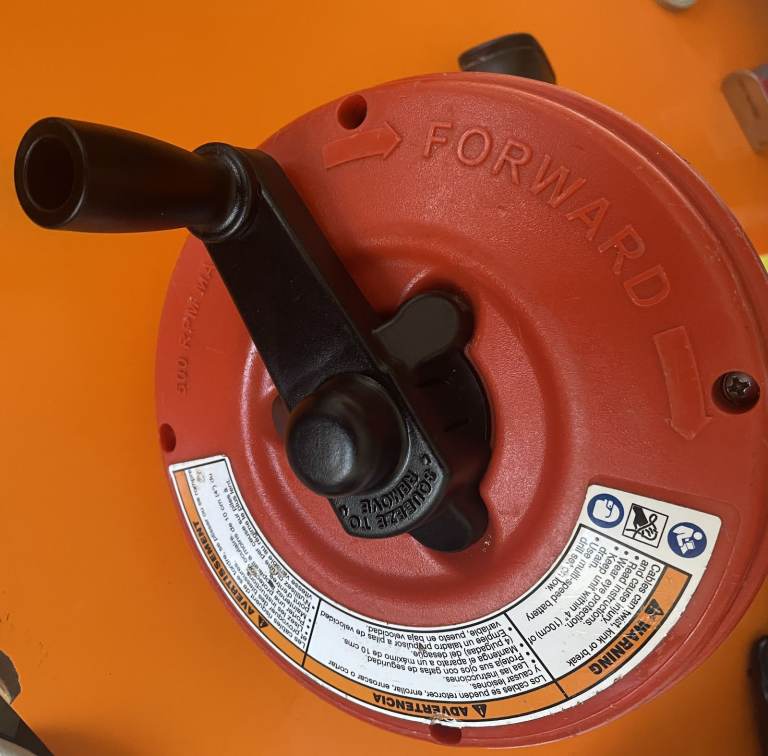 Ridgid Power Spin Drain Cleaner Drill or Hand operated