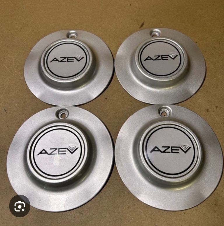 AZEV ALLOY WHEEL CENTER CAPS X4 