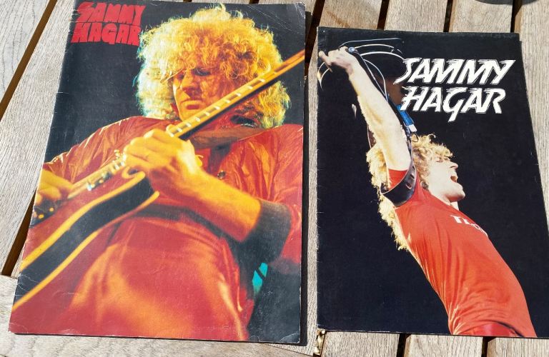 Sammy Hagar 1980 and 1982 Tour Programmes 