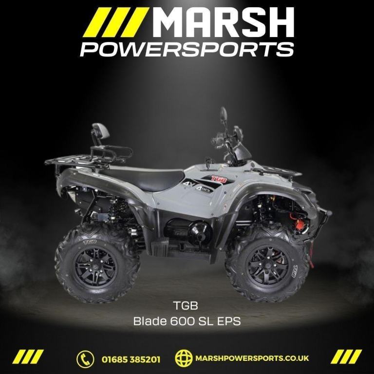 TGB Blade 600 2 Seater Road Legal Quad - TGB Dealer - 5 Year Warranty - 500 OFF