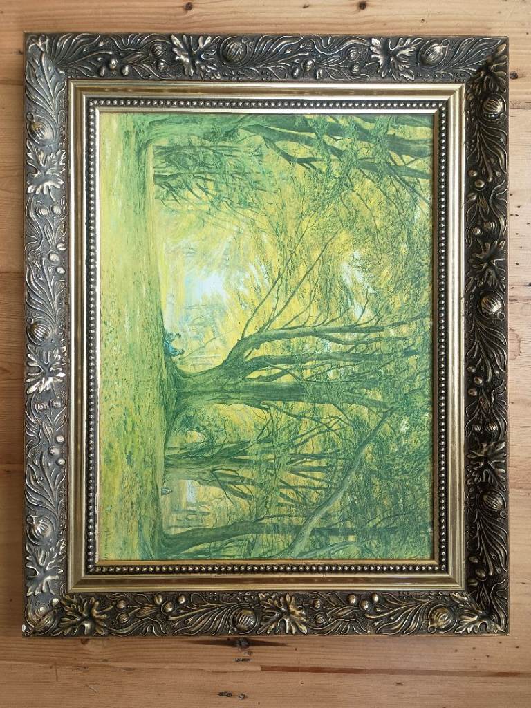Gold Framed Picture From The Beale Collection 
