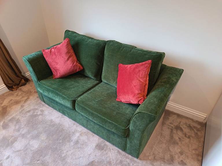 Brand new - Green, sofa bed.