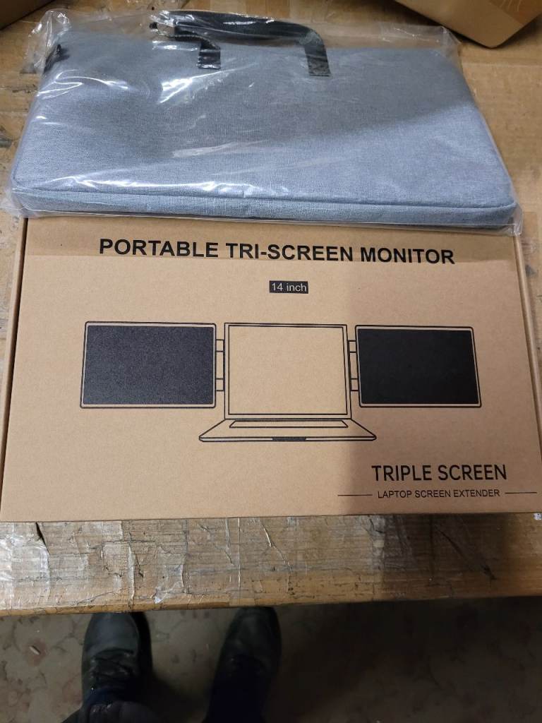 A new still boxed Laptop double Screen 14