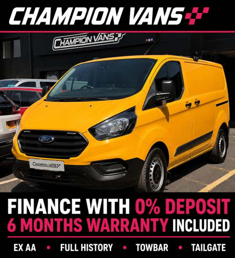 2022 Ford Transit Custom 2.0 340 130BHP Leader Van L1H1 SWB