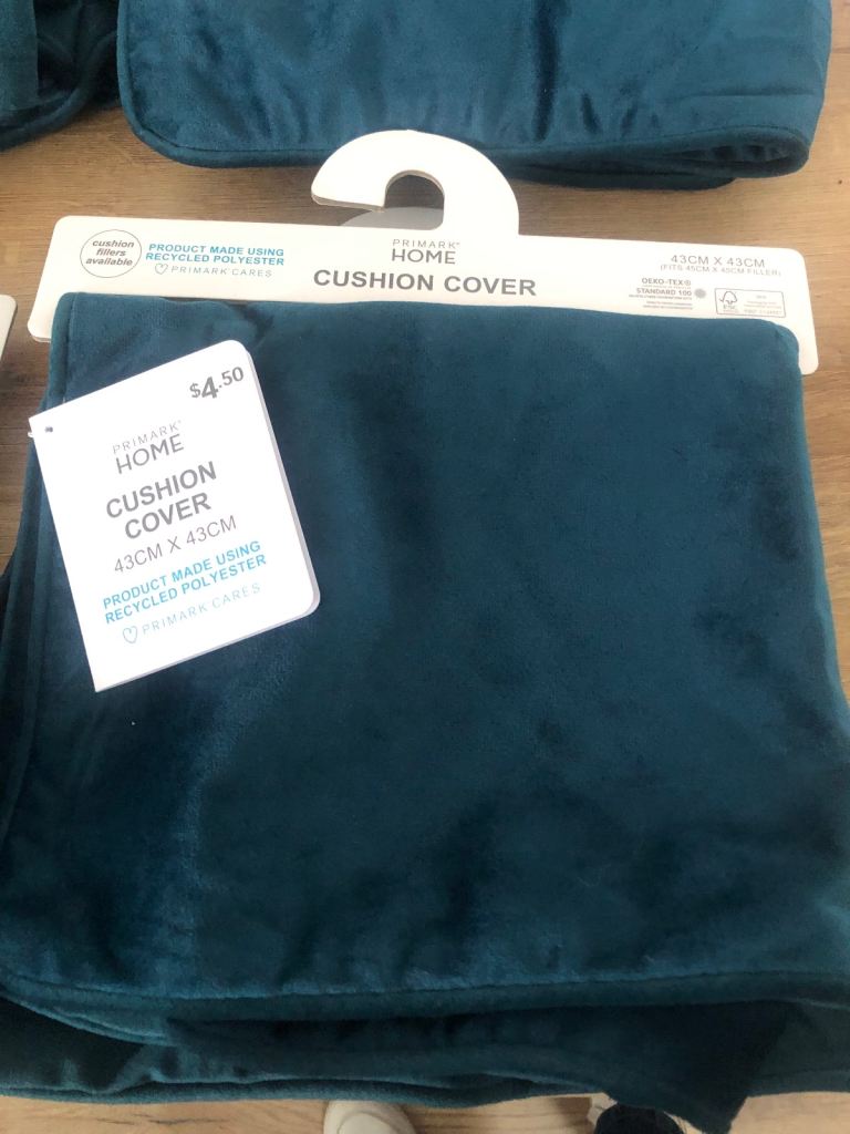 Teal Velvet Cushion Covers