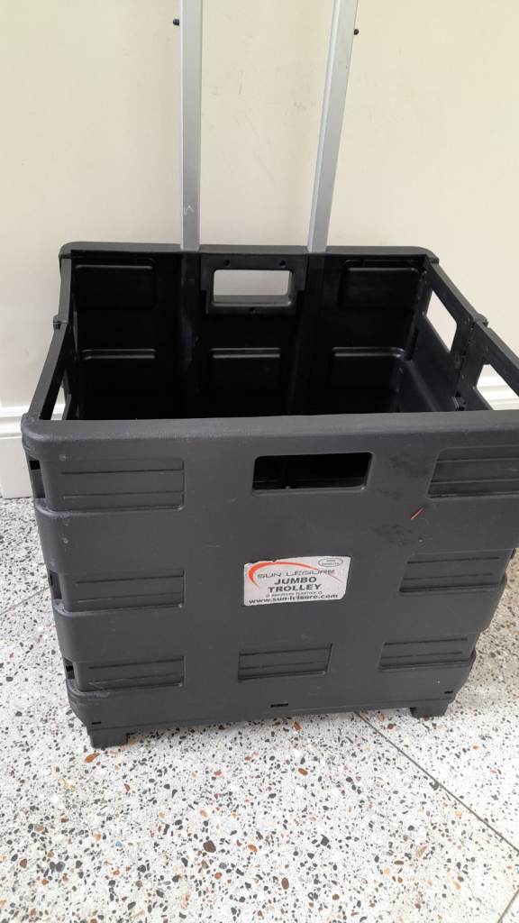 Foldable jumbo trolley