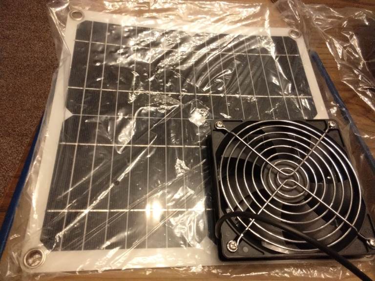 Solar extractor. Camper caravan etc. New
