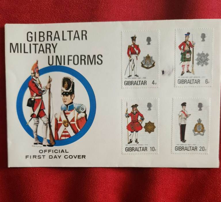 Gibraltar Military Stamps