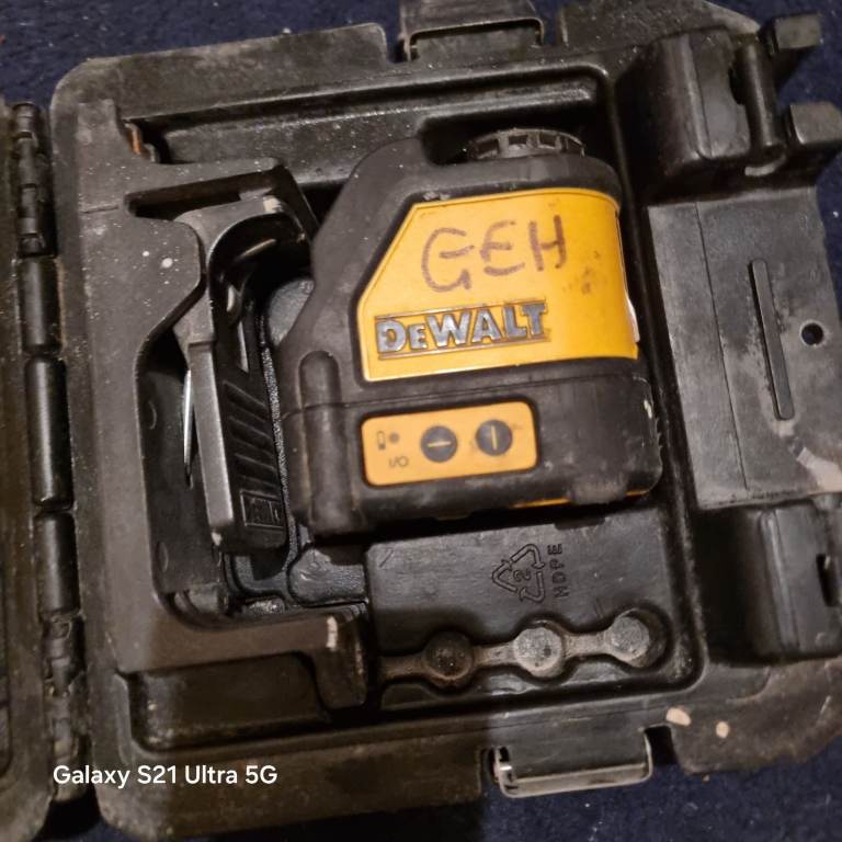 Dewalt red cross line laser