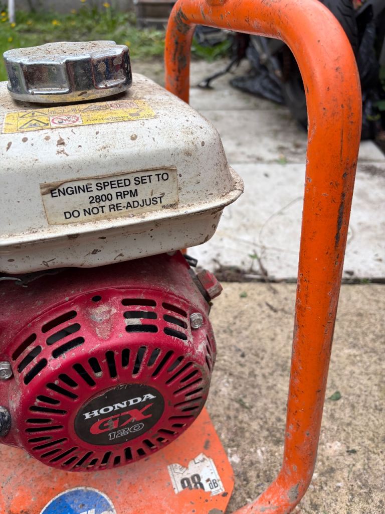 Belle BGA Poker System Power Unit (Honda GX120 Petrol) 4Hp - Code 165.9.020