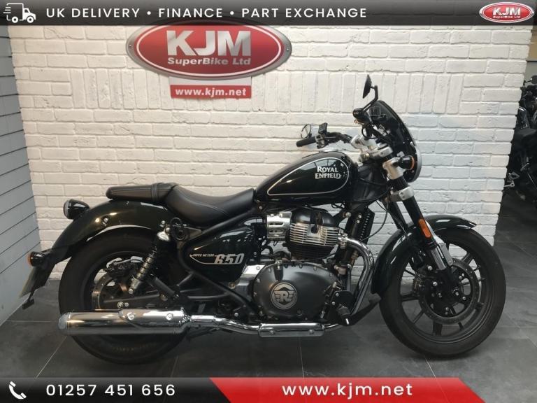 ROYAL ENFIELD SUPER METEOR 650 IN ASTRAL GREEN, 2023/73, 2,210 MILES COVERED