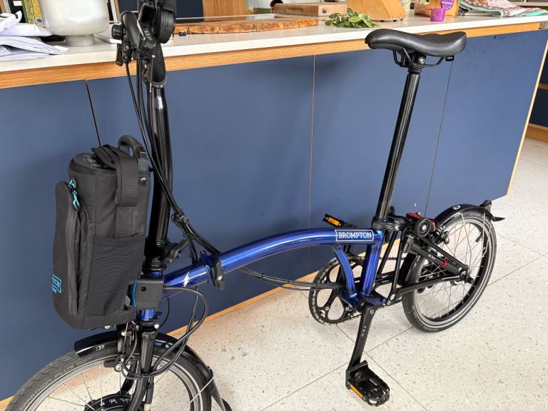 C line electric blue Brompton electric