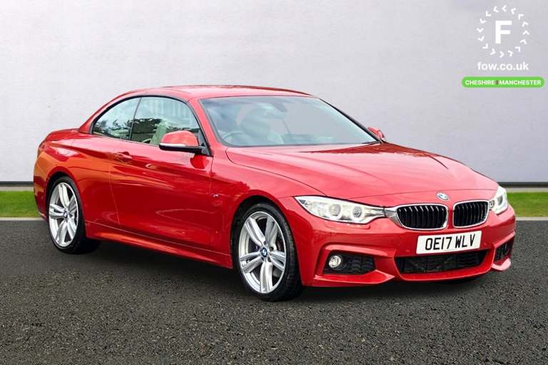 2017 BMW 4 Series 420d [190] M Sport 2dr Auto [Professional Media] Convertible DIESEL Automatic