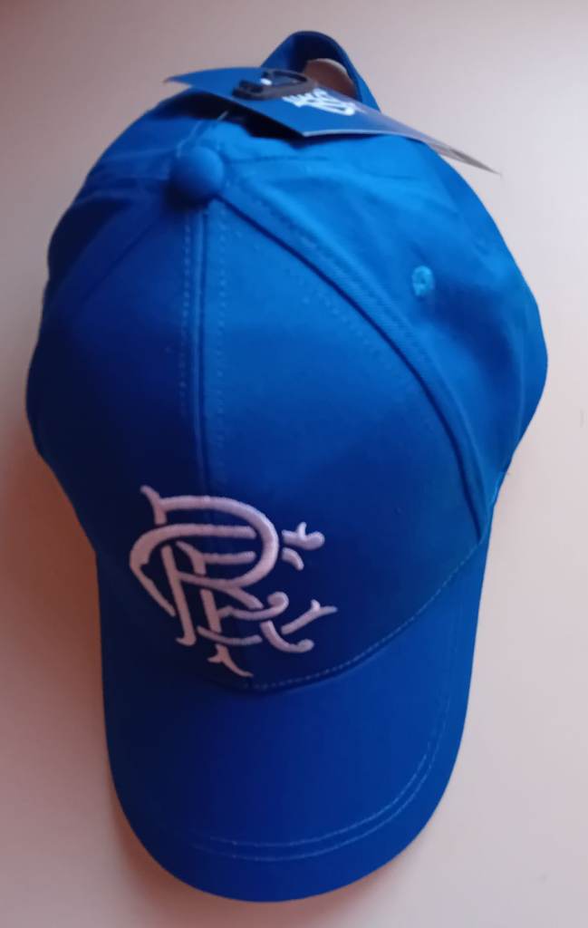 CLUB CAP UNISEX (Glasgow Rangers) NEW With Tags