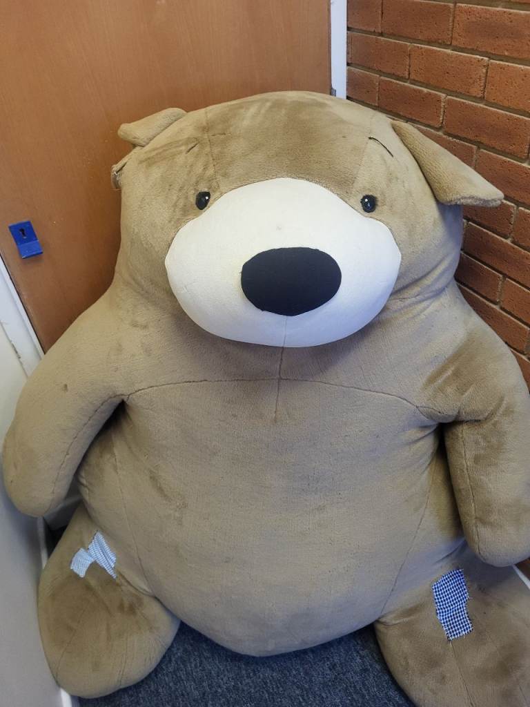 very large teddy, free to collect 