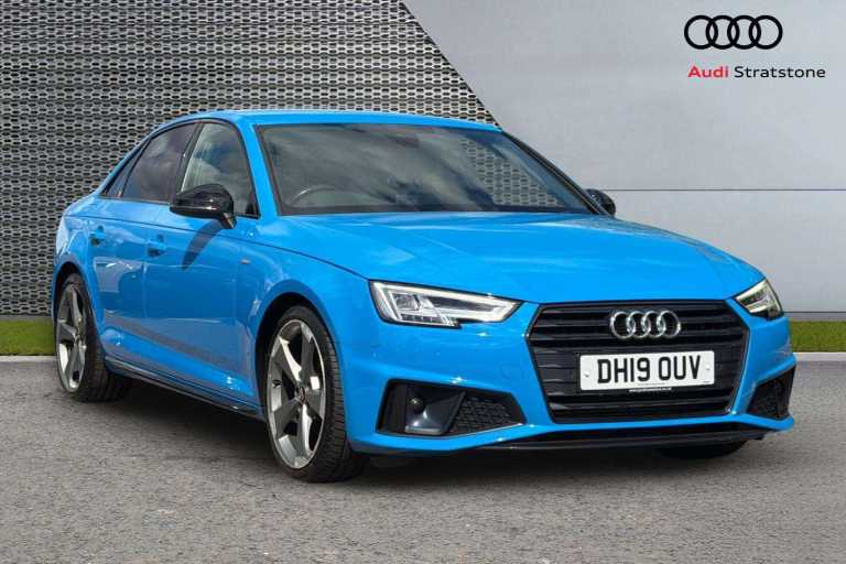 2019 Audi A4 35 TFSI Black Edition 4dr SALOON PETROL Manual