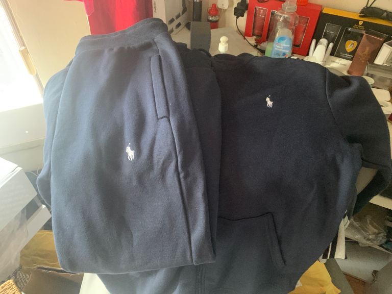 Polo tracksuit in large £60