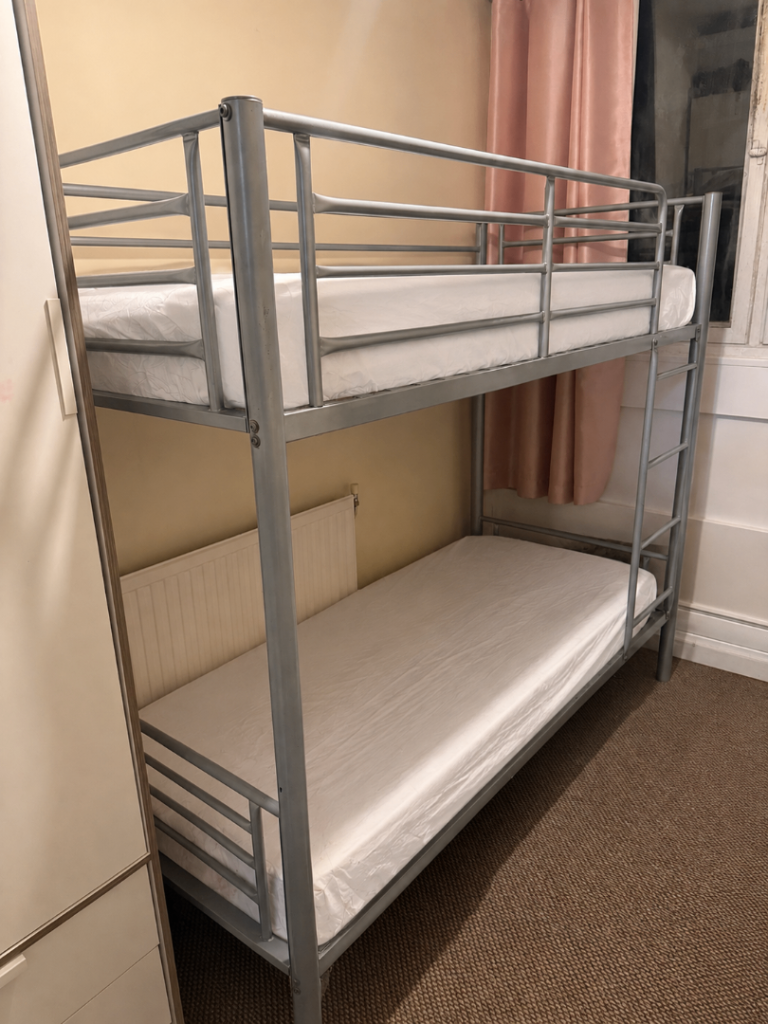 FREE Kids size bunk bed includes mattress 