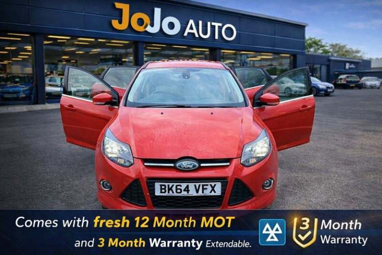 2014 Ford Focus 1.0T EcoBoost Zetec S Hatchback 5dr Petrol Manual Euro 5 (s/s) (125 ps) HATCHBACK...