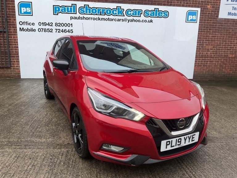 2019 Nissan Micra 1.0 IG-T N-SPORT 5DR Manual Hatchback Petrol Manual