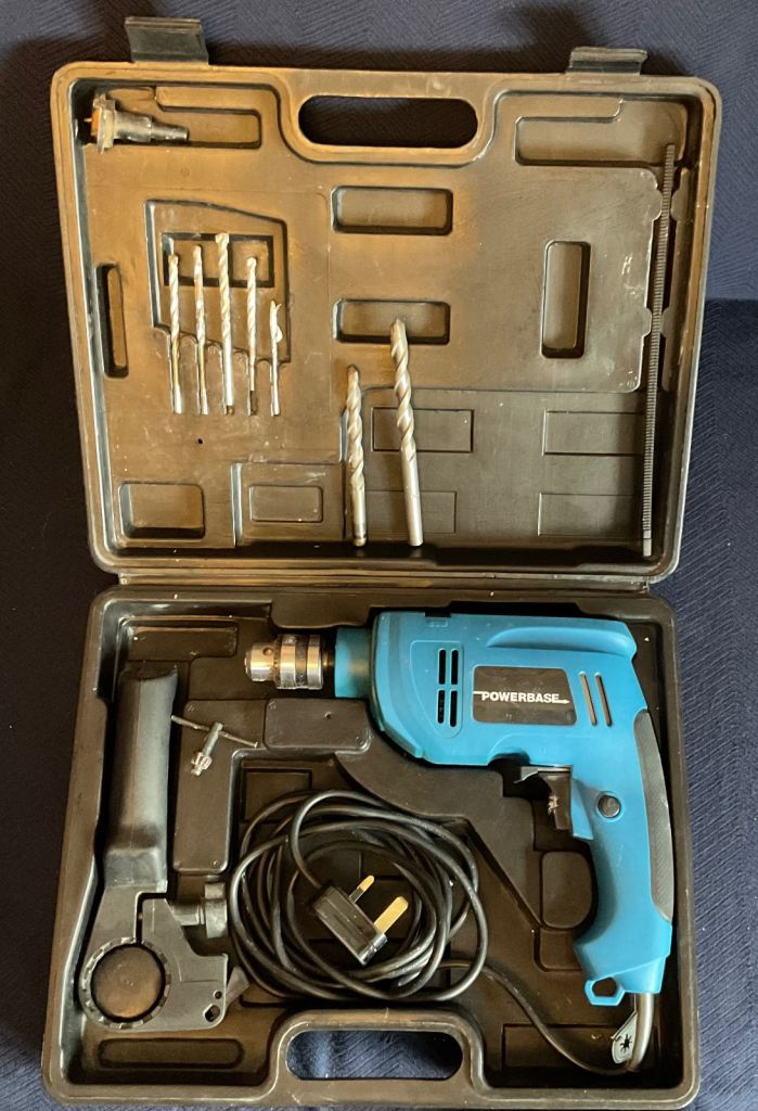 Power base electric drill.