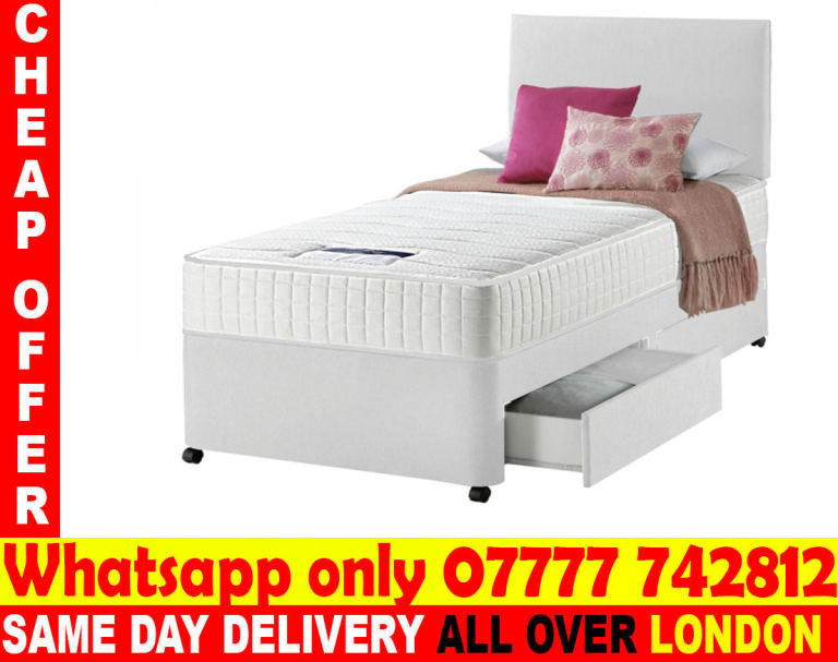 --FREE DELIVERY:KING SIZE - SINGLE  - BED AND MATTRESS --(sdgfs