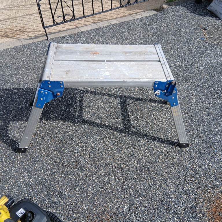 Aluminium Work Platform Step – Good Condition