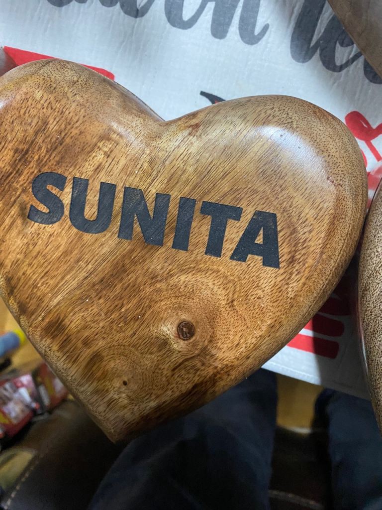 “SUNITA” named jewellery/ trinket box 