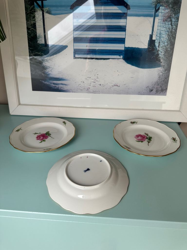 Meissen Antique complete china tea set 8 persons