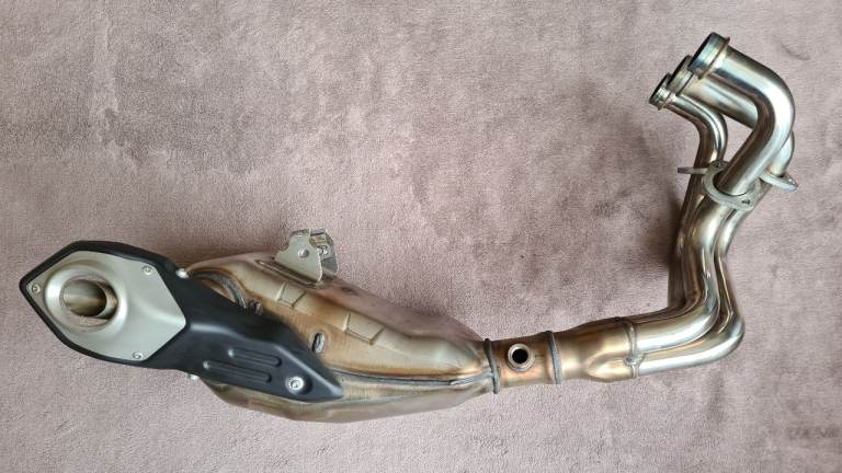 Genuine 2017 Yamaha MT-09 exhaust