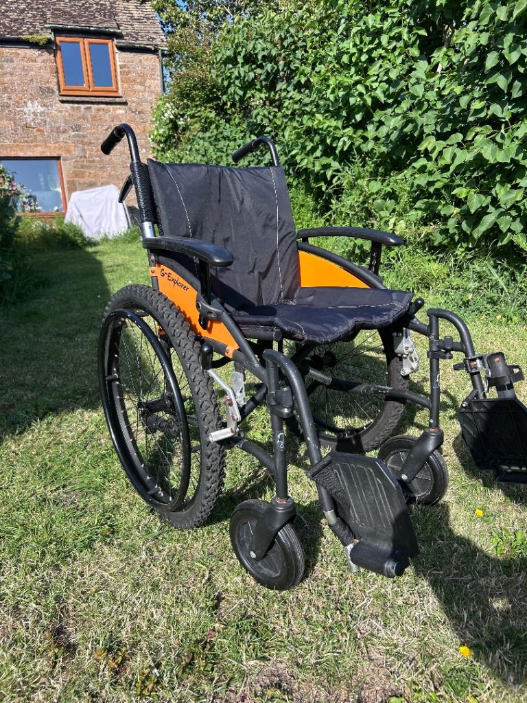 EXcell - G-Explorer all terrain collapsible wheel chair