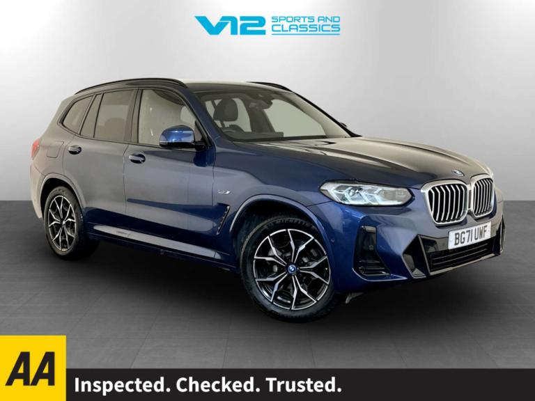 2021 BMW X3 2.0 30e 12kWh M Sport SUV 5dr Petrol Plug-in Hybrid Auto xDrive Euro 6 (s/s SUV Hybri...