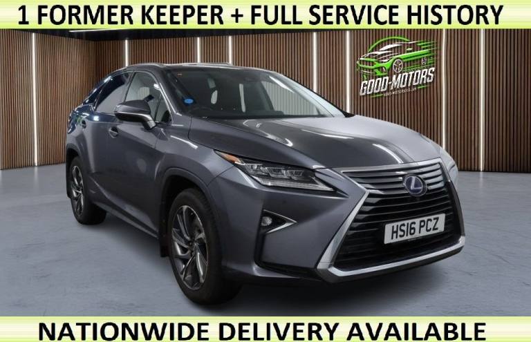 2016 16 LEXUS RX 3.5 450H V6 PREMIER SUV 5DR PETROL HYBRID CVT 4WD EURO 6 (S/S) 