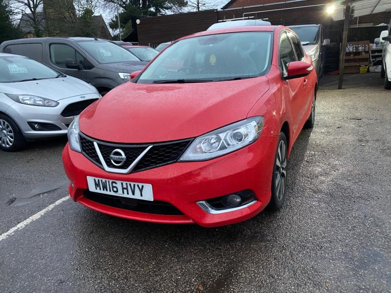 2016 Nissan Pulsar 1.2 DiG-T N-Tec 5dr Xtronic HATCHBACK Petrol Automatic