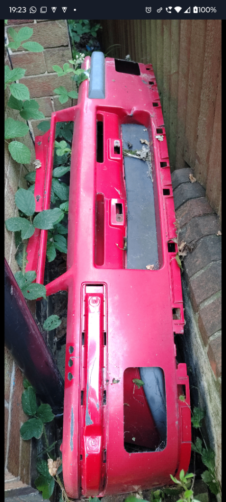vauxhall Astra GTE Mk.2 Front and Rear Bumpers