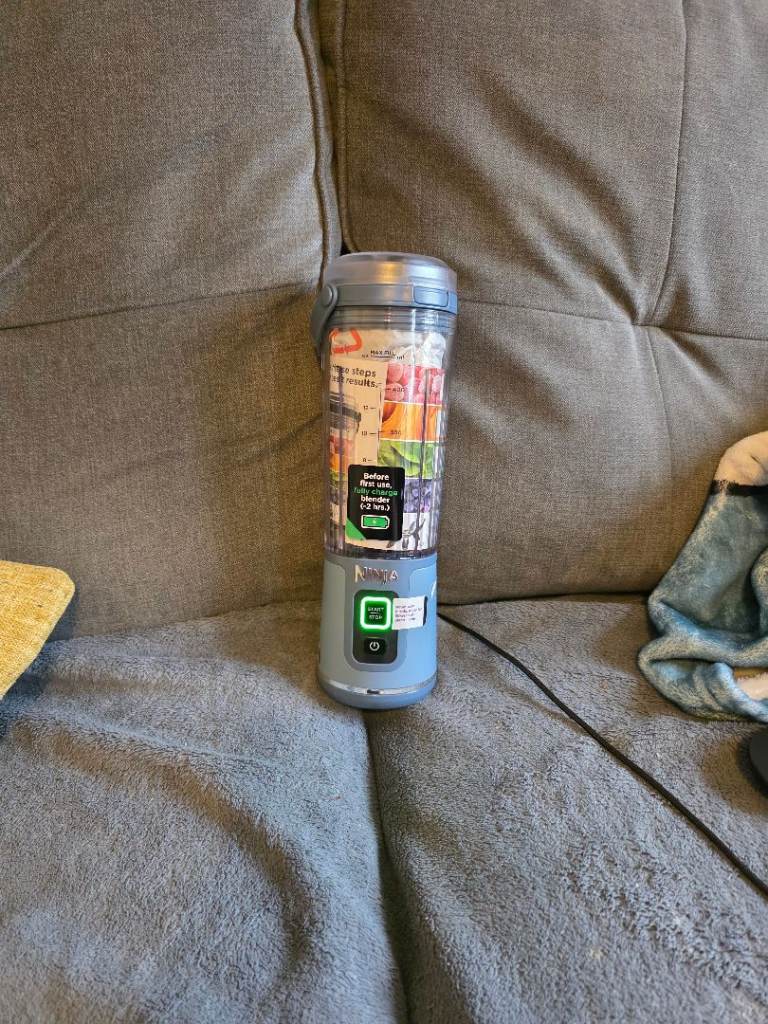 Ninja Blast Cordless Portable Blender – Denim Blue - Never used *Reduced*