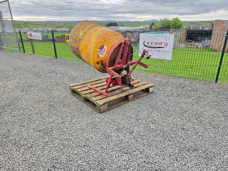 Tractor three point linkage pto driven teagle spiromix cement mixer