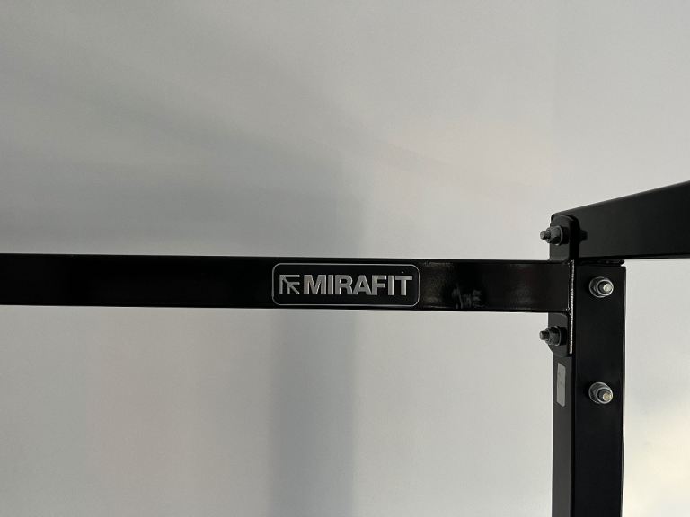 Mirafit Power rack and Adidas flat bench
