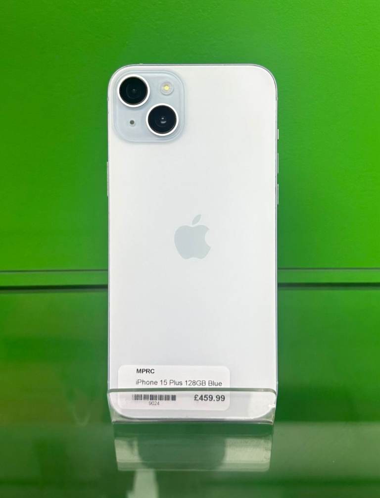 Apple iPhone 15 Plus – 128GB – Blue – £459.99