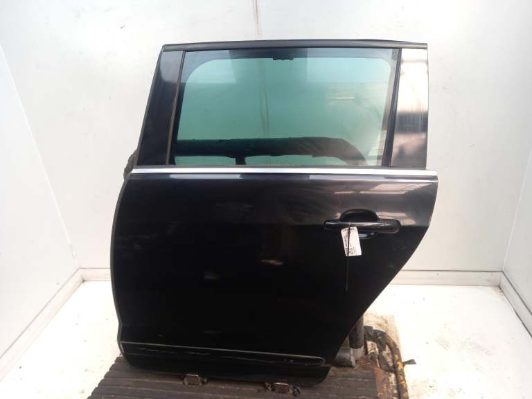 Peugeot 5008 Left Rear Door N/S 2009-2016 Ktv - Black Pearl Paint 5 Door Mpv