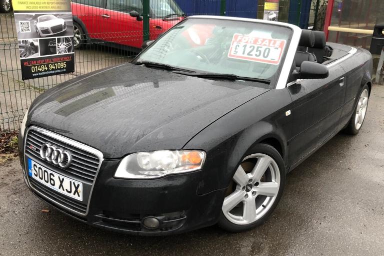 2006 Audi A4 2.0T FSI S Line 2dr CONVERTIBLE Petrol Manual