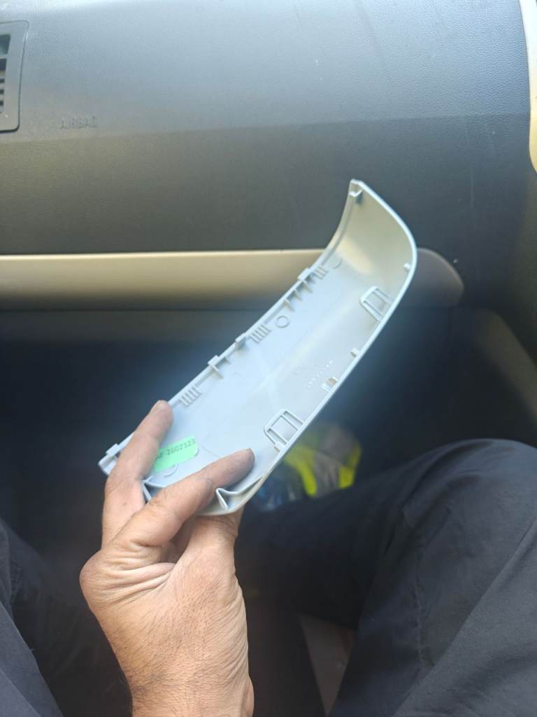 Zafira near side mirror cover 